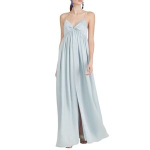 $285 NWT SACHIN & BABI Jessica Ice Blue Gown Maxi Dress Formal Prom Bridal SZ 10